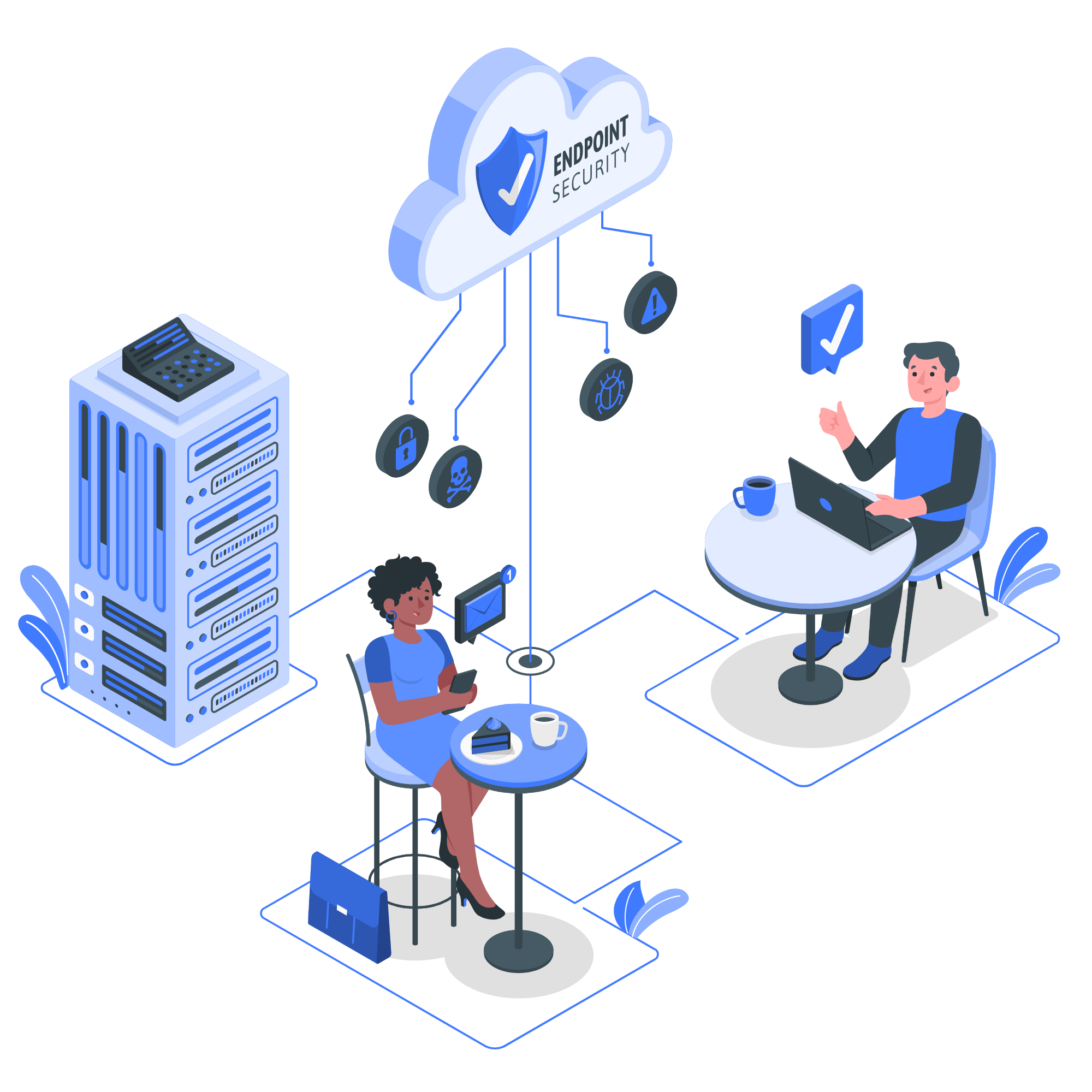<a href="https://storyset.com/technology">Illustration by Freepik Storyset</a>